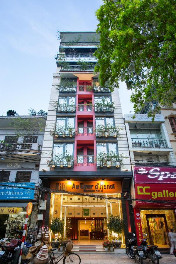Au Coeur D'Hanoi Boutique Hotel Luaran gambar