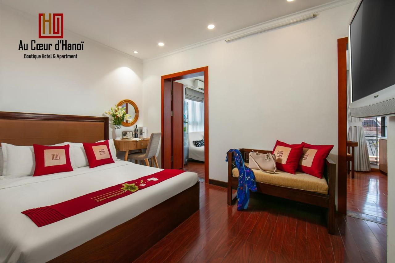 Au Coeur D'Hanoi Boutique Hotel Luaran gambar