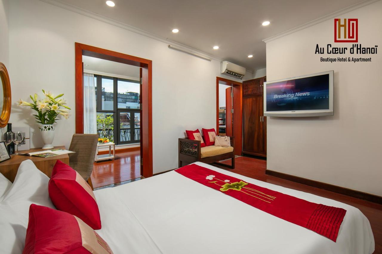 Au Coeur D'Hanoi Boutique Hotel Luaran gambar