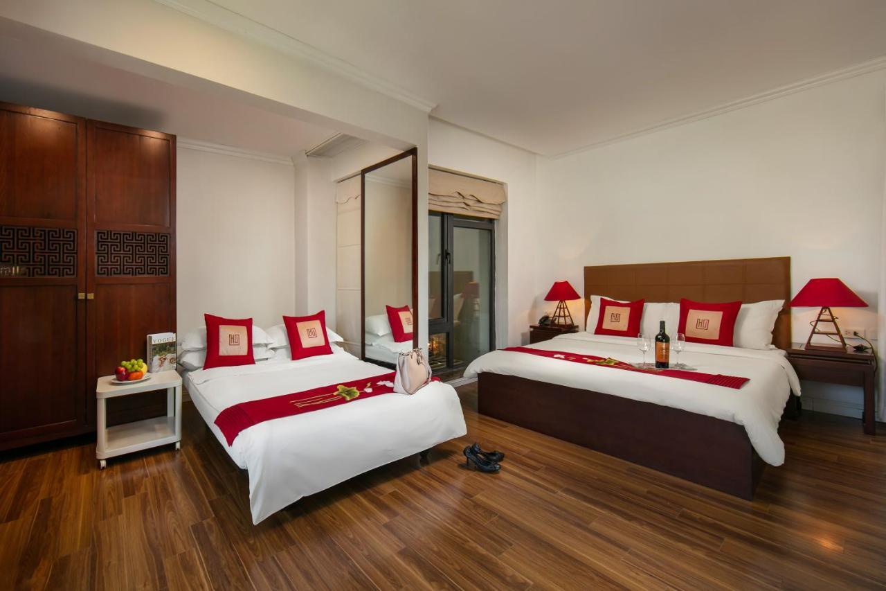 Au Coeur D'Hanoi Boutique Hotel Luaran gambar