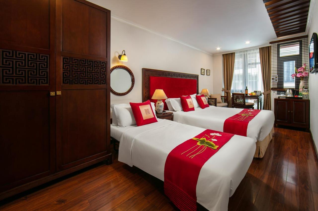 Au Coeur D'Hanoi Boutique Hotel Luaran gambar