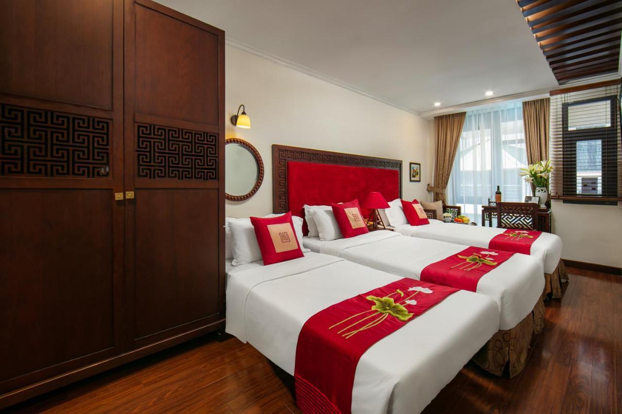 Au Coeur D'Hanoi Boutique Hotel Luaran gambar