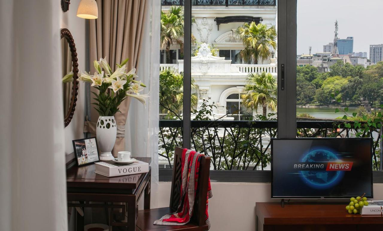 Au Coeur D'Hanoi Boutique Hotel Luaran gambar