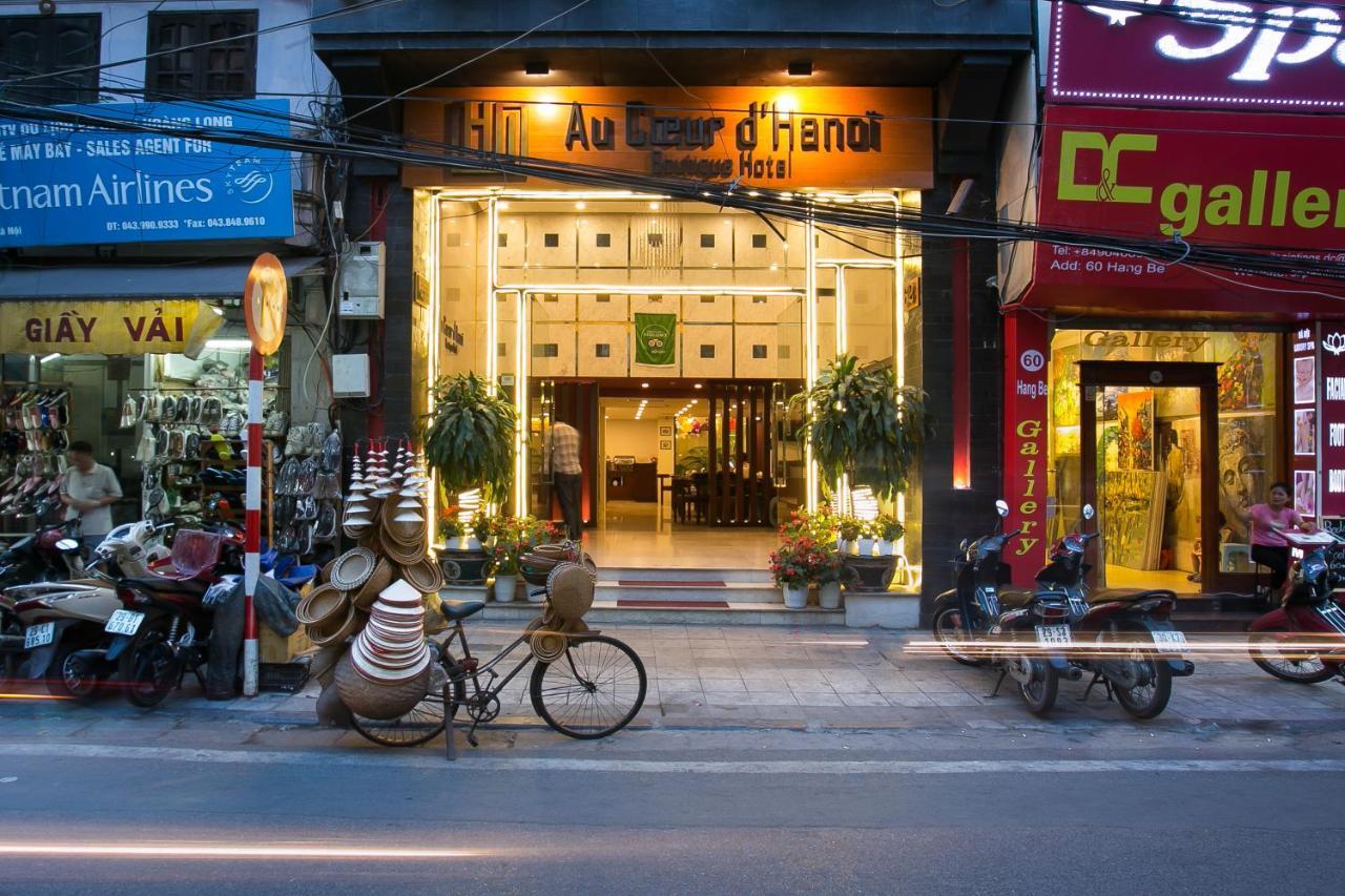 Au Coeur D'Hanoi Boutique Hotel Luaran gambar