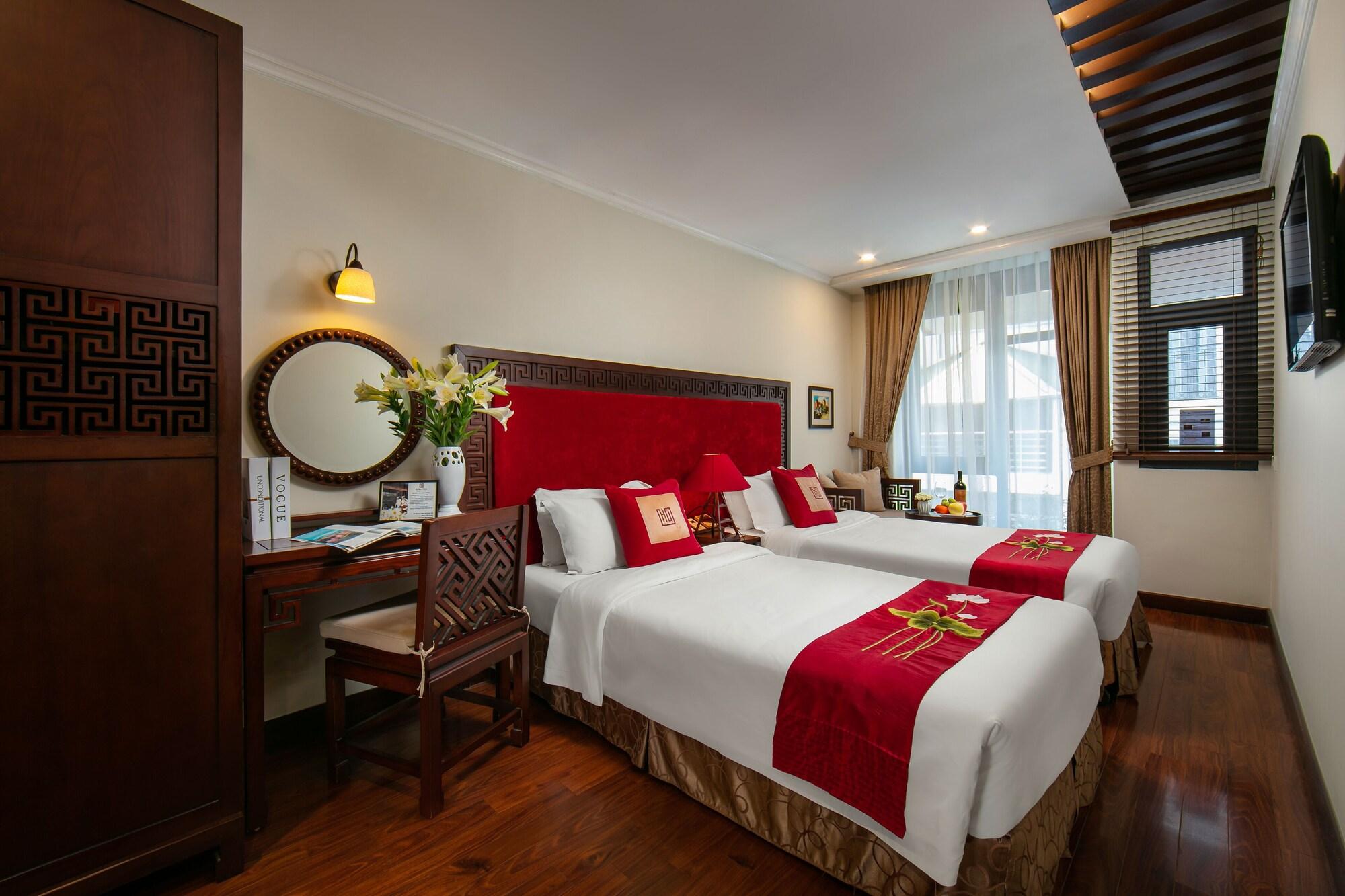 Au Coeur D'Hanoi Boutique Hotel Luaran gambar