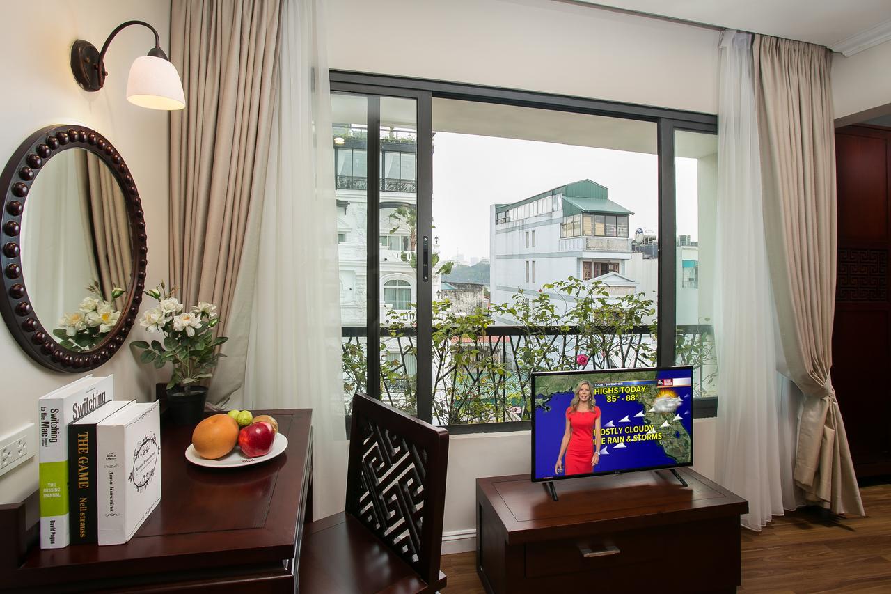 Au Coeur D'Hanoi Boutique Hotel Luaran gambar